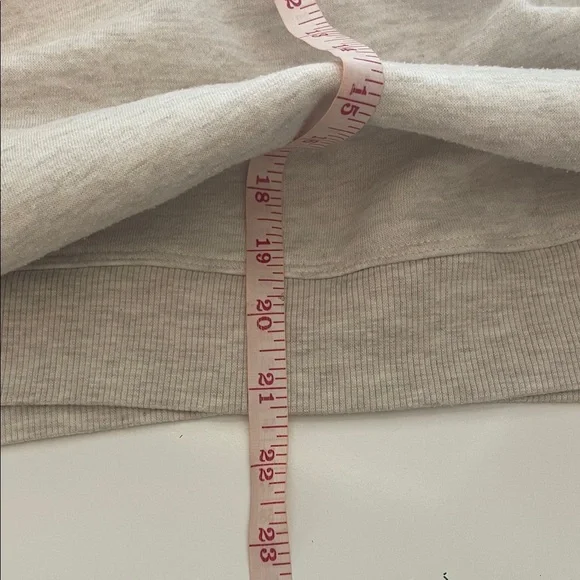 Cynthia Rowley Light Gray Zip-Up Top SZ XL - Picture 5 of 5